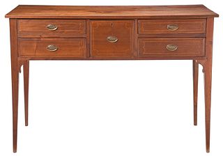 Southern Federal Inlaid Cherry Huntboard