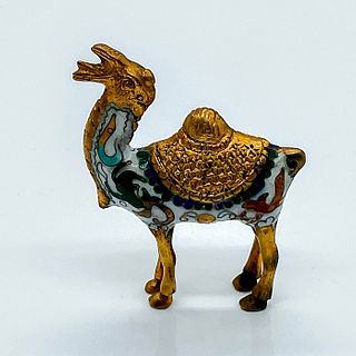 Chinese Cloisonne Miniature Figurine, Camel