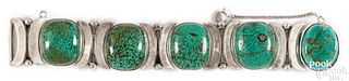 Sterling Silver and turquoise bracelet
