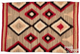 Navajo Indian Germantown "Eye Dazzler" weaving