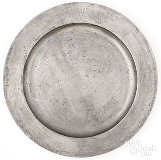 English pewter charger