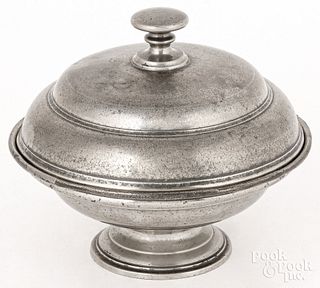 Small serving plate with domed lid