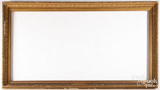 Massive giltwood frame, 19th c.