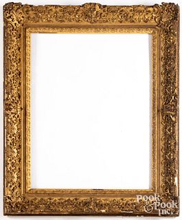 Large giltwood frame, 19th c.