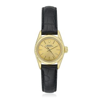 Rolex Oyster Perpetual Ladies' in 18K Gold