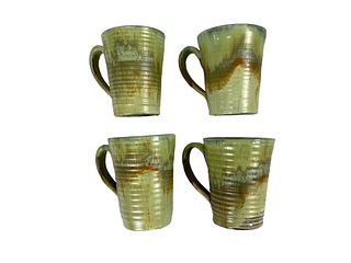 Set of 4 Merritt Island Pottery Mugs