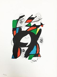 Joan Miro - Untitled V from La Melodie Acide