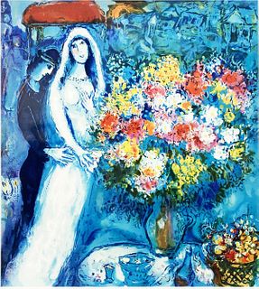 Marc Chagall - Bridal Bouquet
