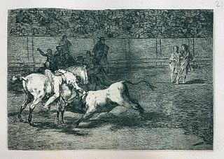 Francisco Goya (after) - La Tauromaquia 23