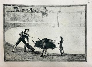 Francisco Goya (after) - La Tauromaquia 30