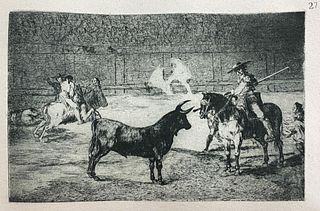 Francisco Goya (after)- La Tauromaquia 27