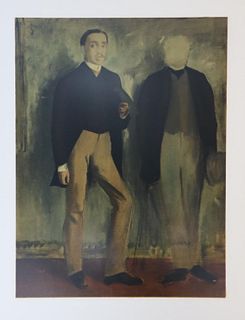 Edgar Degas (After) - Deuz Hommes En Pied