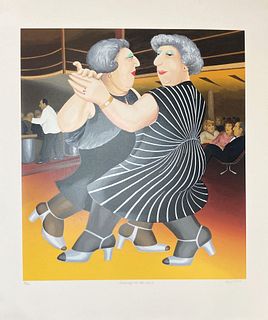 Beryl Cook - Dancing On the QE 2