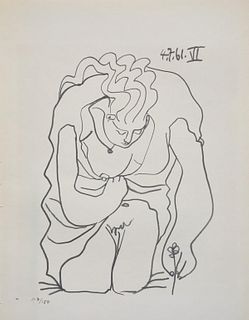 Pablo Picasso (After) - 4.7.61 VI from "Les