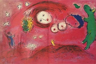 Marc Chagall (After) - Springtime in the Meadow