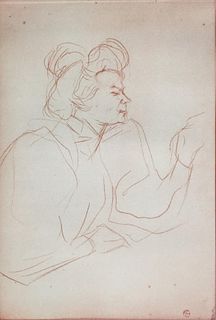 Henri Toulouse-Lautrec (After) - Untitled IX from