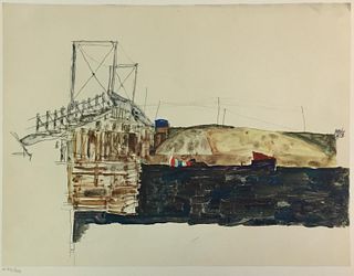 Egon Schiele (After) - The Bridge