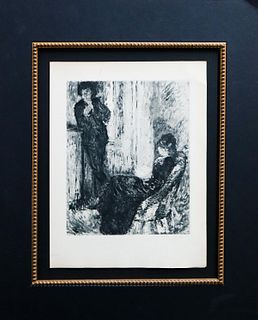 Pierre-Auguste Renoir - Au coin de la Cheminee
