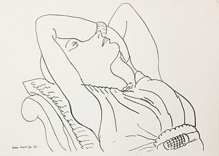 Henri Matisse (After) - Untitled (Repose) from