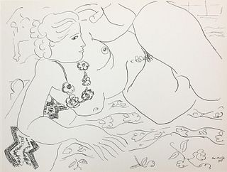 Henri Matisse (After) - Untitled Nude from "Dessins De