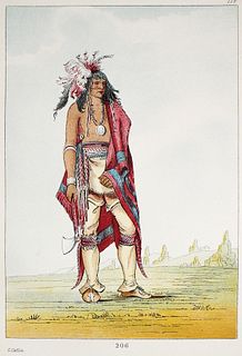 George Catlin - Plate 118 from The North American
