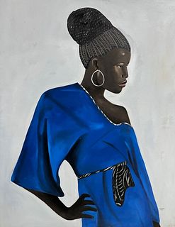 Theophilus Madaki Oil on canvas 