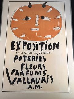 Picasso Exposition Lithograph