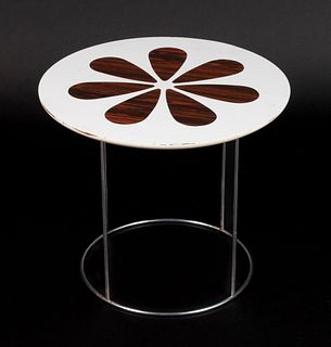 FLOWER-TOP OCCASIONAL TABLE BY BURKE