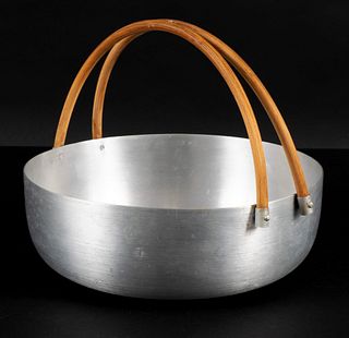 RUSSEL WRIGHT MCM DOUBLE-HANDLED BASKET