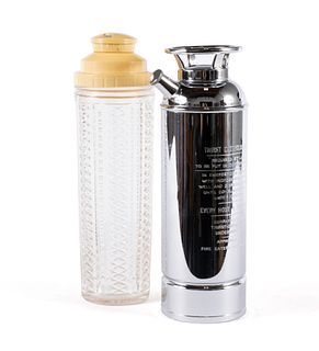 MEDCO 550 RECIPE COCKTAIL SHAKER WITH NOVELTY TASTE FIRE EXTINGUISHER SHAKER