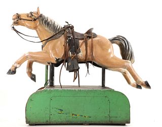 1950-60s "Sandy Horse" Mechanical Coin-Op Ride