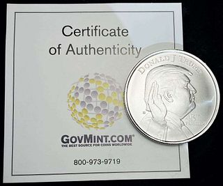 Donald Trump "The White House" 1 ozt .999 Silver 