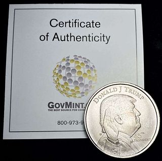 Donald Trump "The White House" 1 ozt .999 Silver 