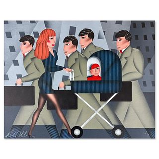 Robin Morris, "Workin Mom" Limited Edition Lithograph, Numbered and Hand Signed with Letter of Authenticity.