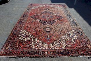 Large and Fine Quality Antique Heriz Carpet