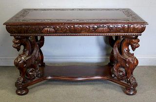Possibly Horner Mahogany Partners Desk with