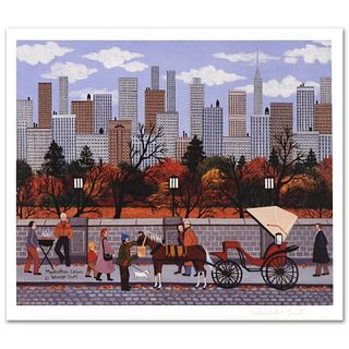 Jane Wooster Scott, "Manhattan Colors" Hand Signed Limited Edition Lithograph with Letter of Authenticity.