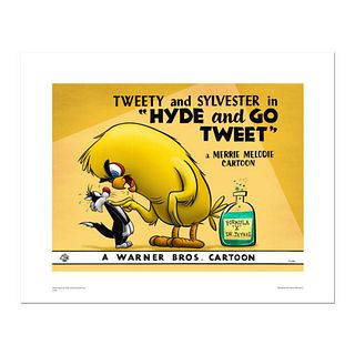 Hyde and Go Tweet- color Numbered Limited Edition Giclee from Warner Bros. with Certificate of Authenticity.