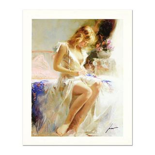 Pino (1939-2010), "Early Morning" Hand Signed Limited Edition with Certificate of Authenticity.