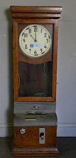 Antique "Cincinnati"  Time Clock.