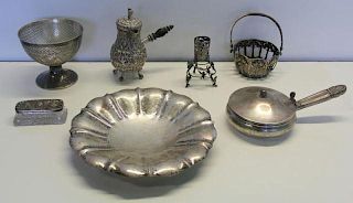 SILVER. Assorted Grouping of Sterling and