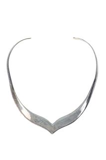 Vintage Mexico Sterling Accented Choker Necklace