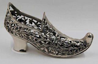 SILVER. German .800 Silver Shoe.