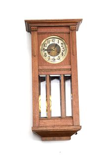 1920s Kienzle Uhrenfabriken Radium Gong Wall Clock