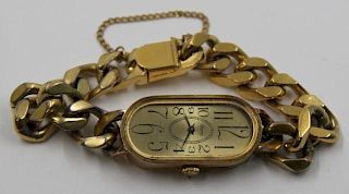 JEWELRY. French Obrey 14kt Gold Ladies Watch