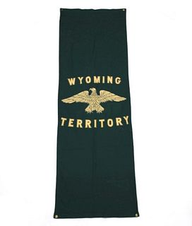 Mid To Late 1900s Wyoming Territory Banner