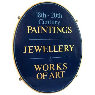 BUSINESS SIGN 18TH-20TH CENTURY PAINTINGS