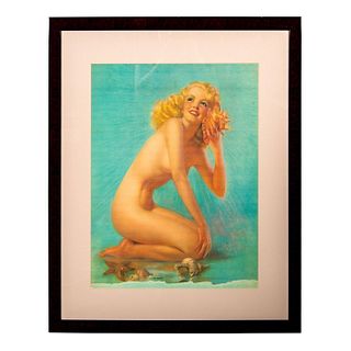 Zoe Mozert (American 1907-1993) Framed Fine Art Print