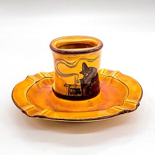 Royal Doulton Ashtray With Match Holder, Witches