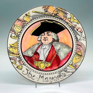 Royal Doulton Seriesware Plate, The Mayor D6283